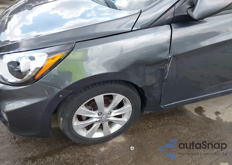 2012 Hyundai Accent Gls из США, поврежденный, VIN KMHCU4AE1CU127609